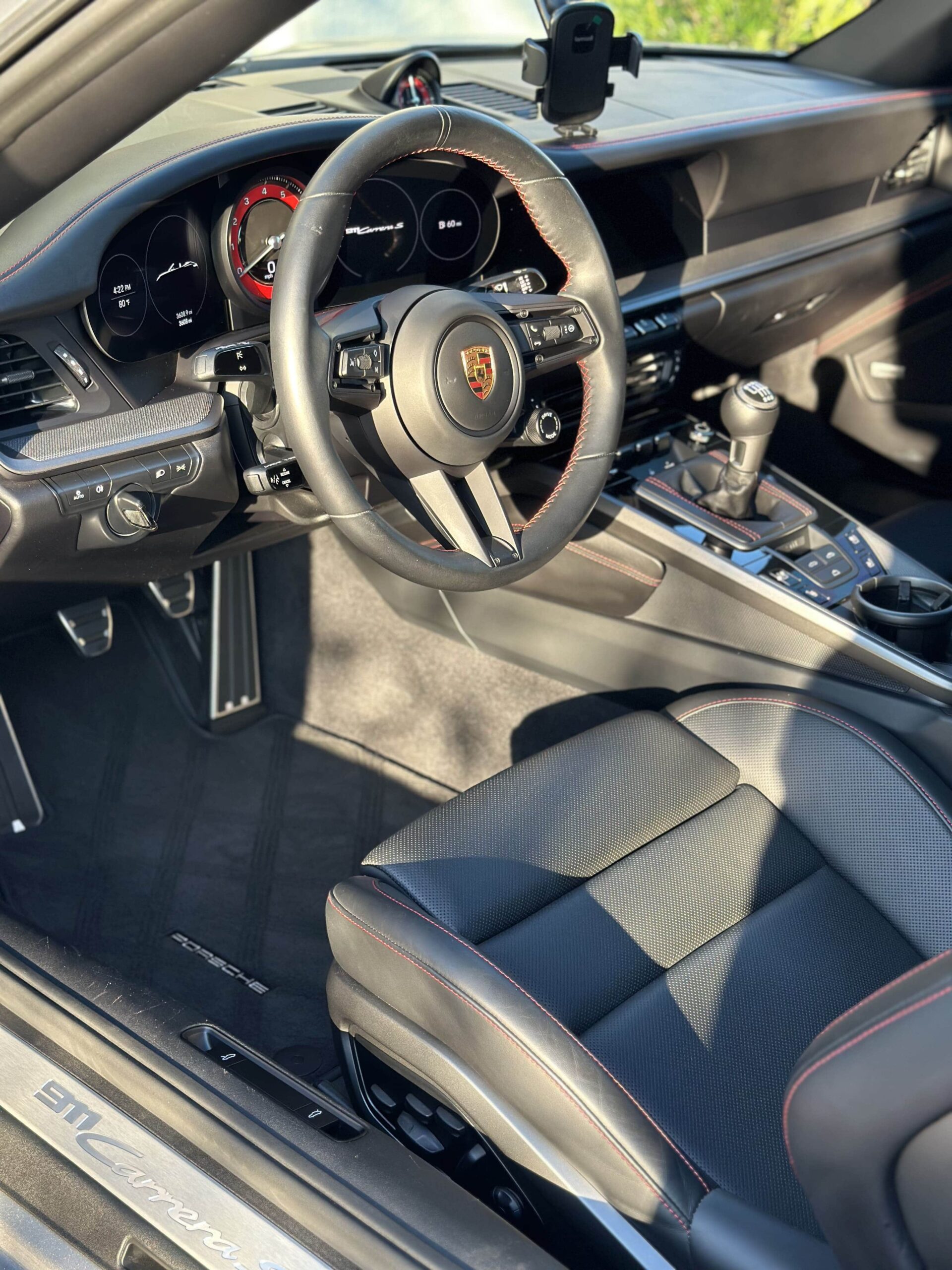 Detailing results in Orlando — clean glossy finish