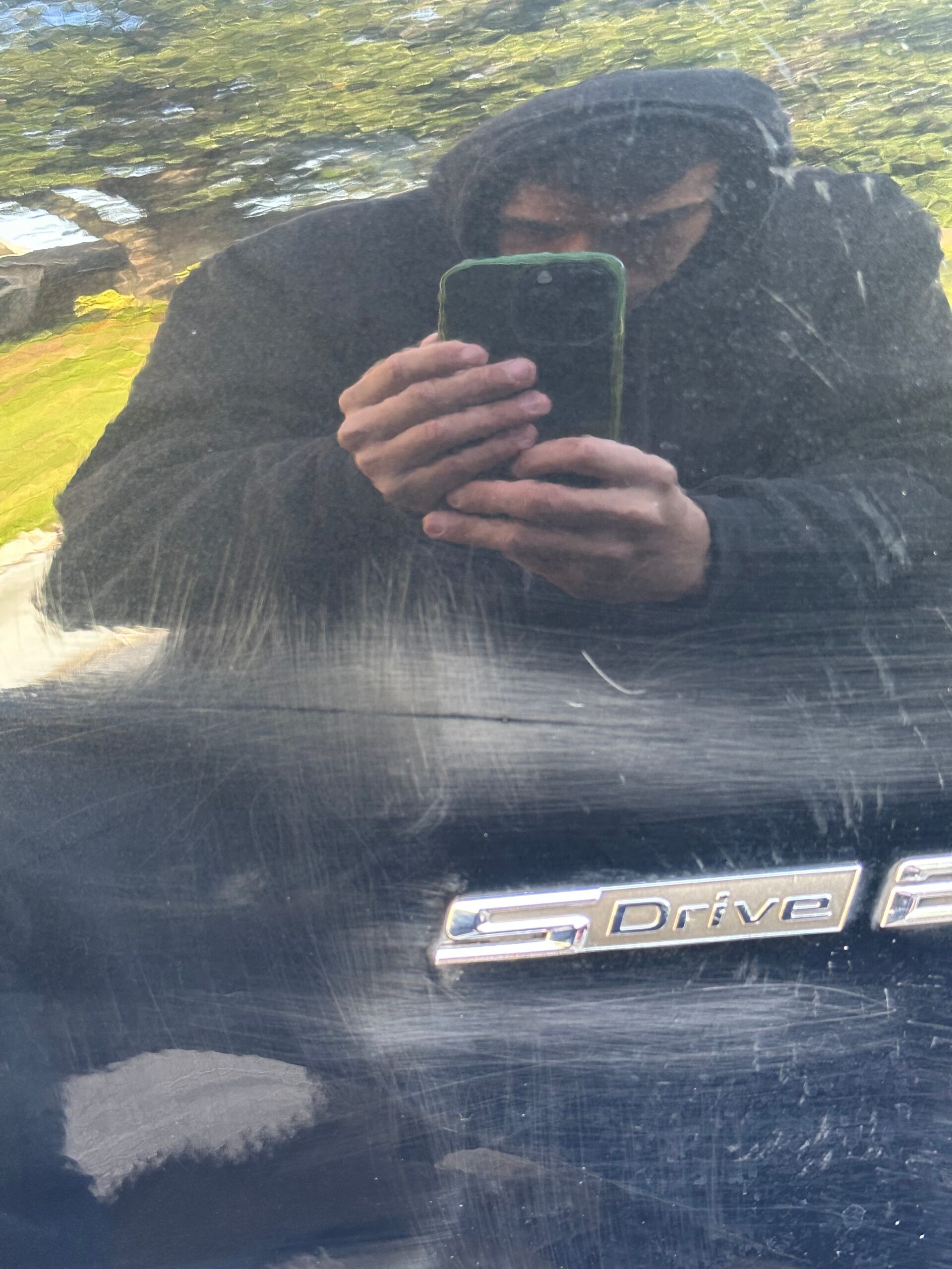 Paint correction Orlando before — hazy paint and reduced clarity