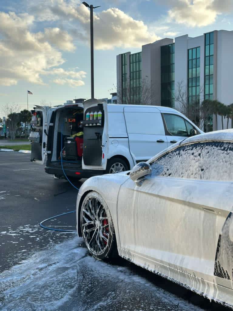 Audi full detailing result by The King Detailing Orlando