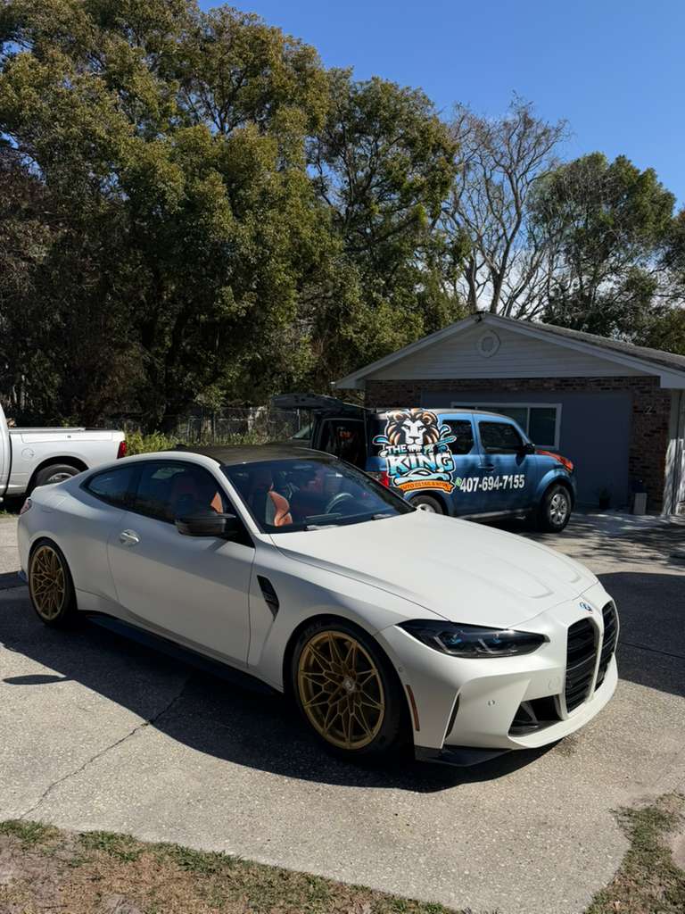 Finished premium detailing result by The King Detailing Orlando